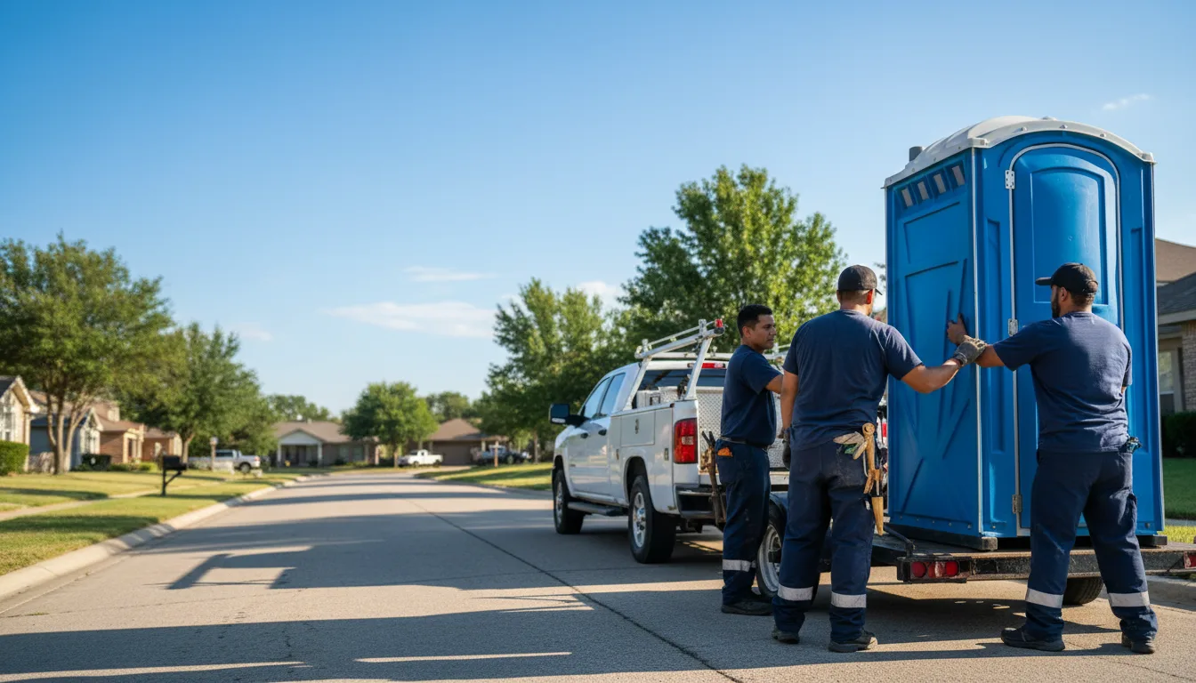 Portable Toilet Rental in Needville, TX near me